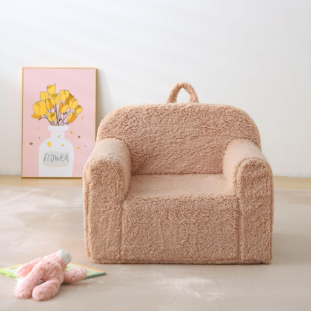 Lamb's Fleece Removable and Washable Children's Reading Armchair Sofa
